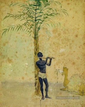 motiff africain Ilya Repin Peinture à l'huile